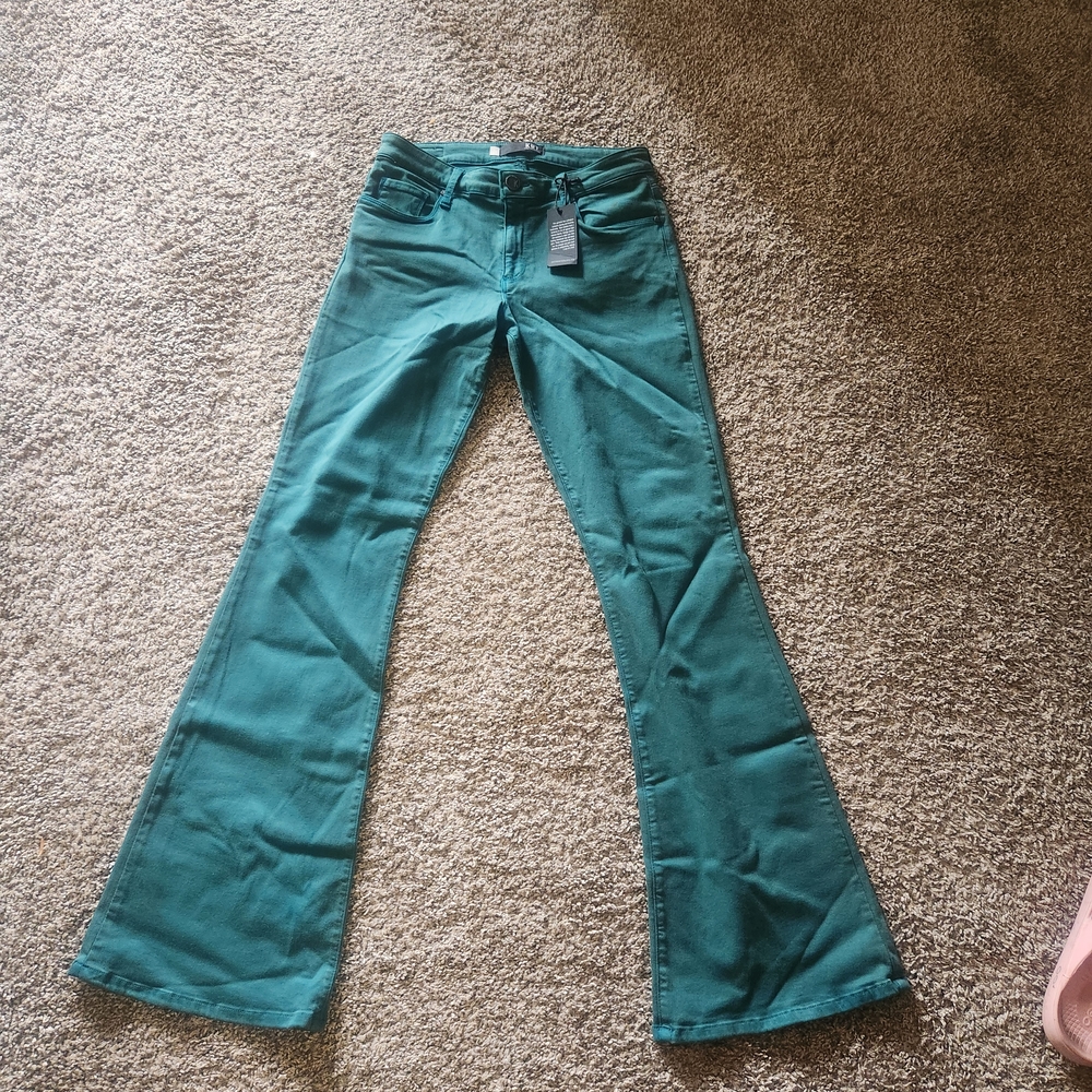 Kut from the Kloth Teal Denim Pants